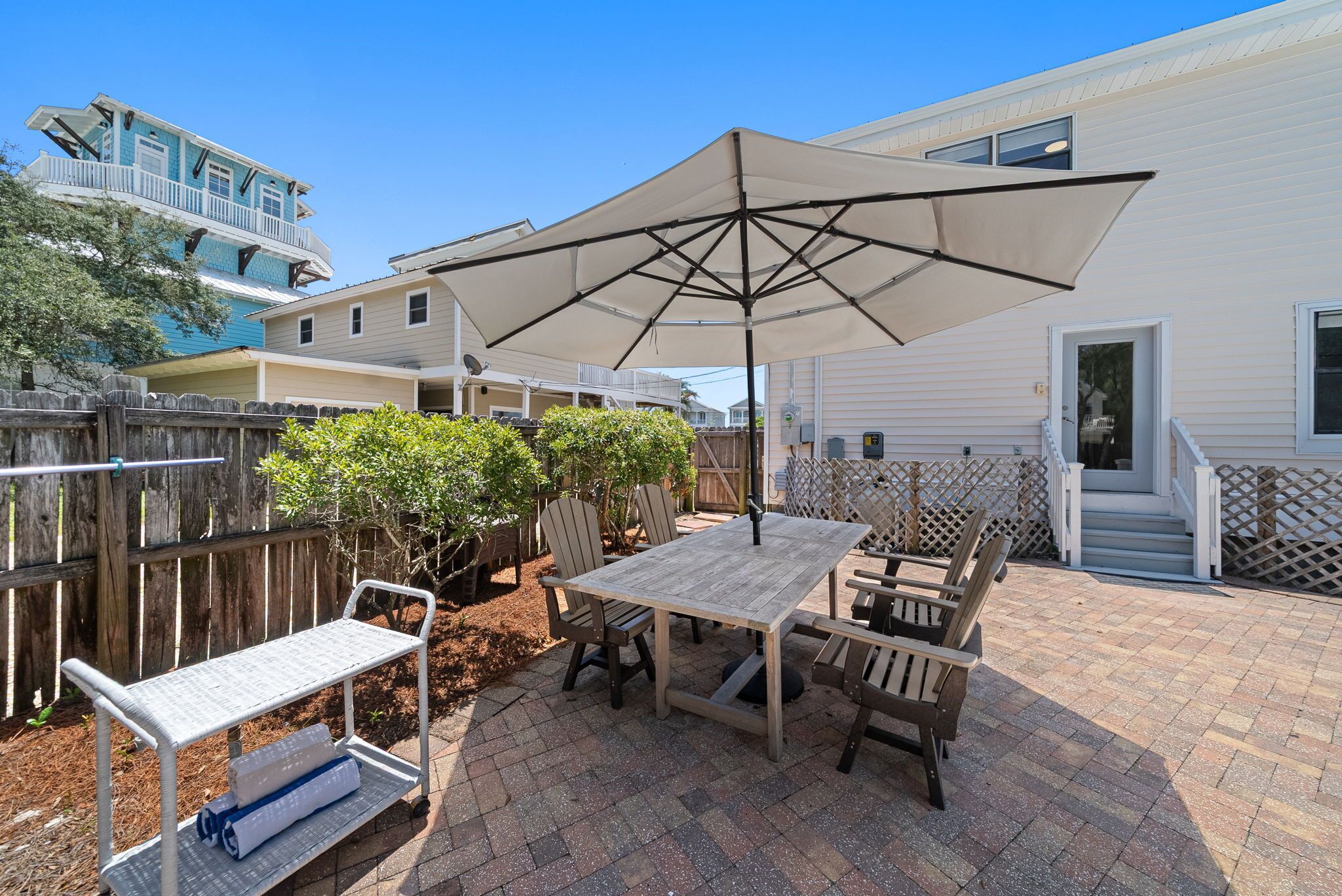Cool off at your private pool surrounded by sun-warmed decking