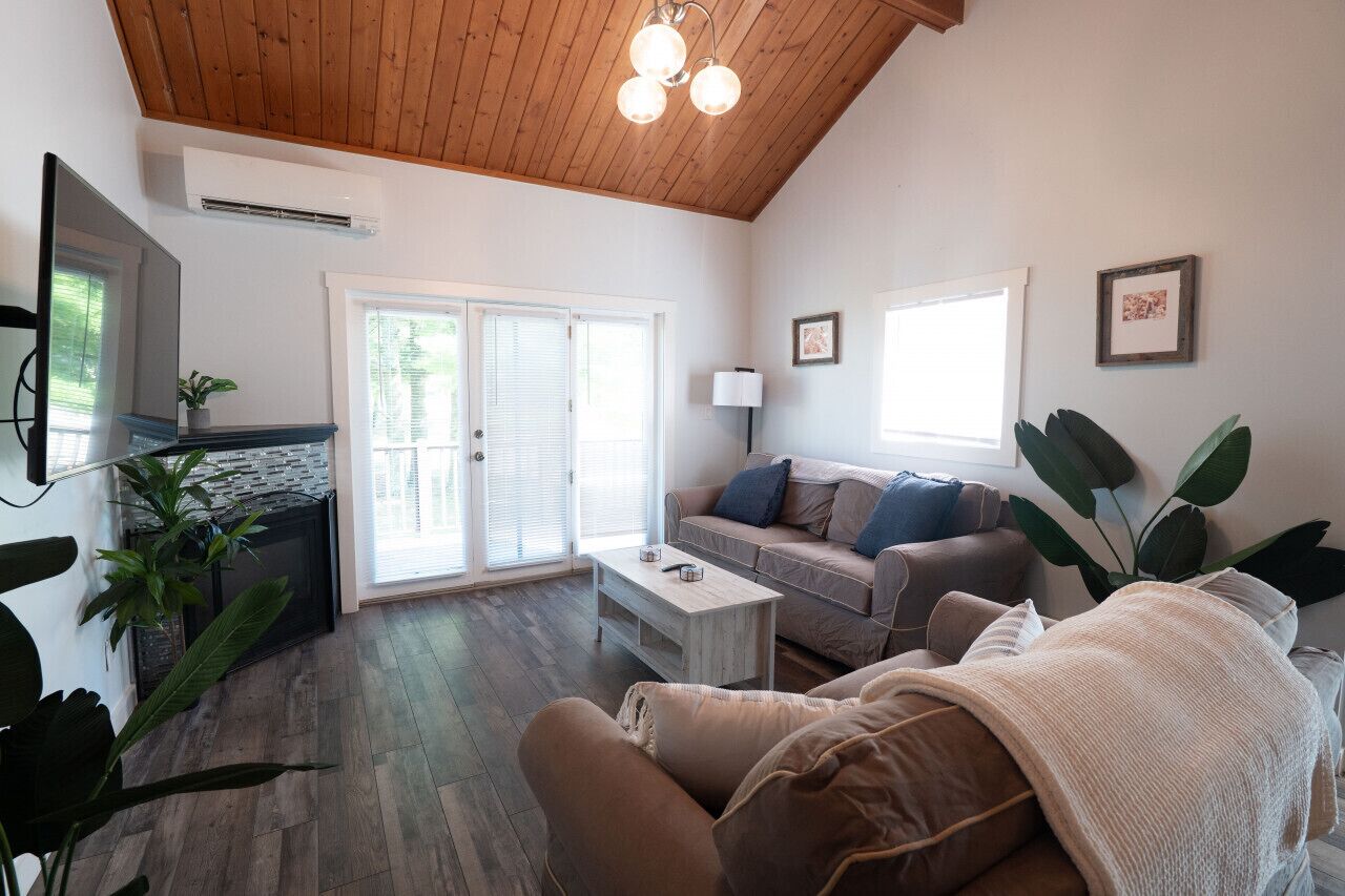 スマートテレビ、暖炉