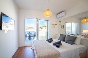1 dormitorio, tabla de planchar con plancha, wifi gratis y ropa de cama