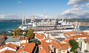 Blick von der Unterkunft