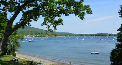 Gorgeous water-view home & attached apartment with washer/dryer