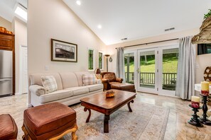 Télévision, cheminée, espaces bureaux