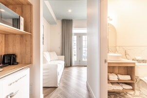 Quarto presidencial | Área de estar | Smart TV