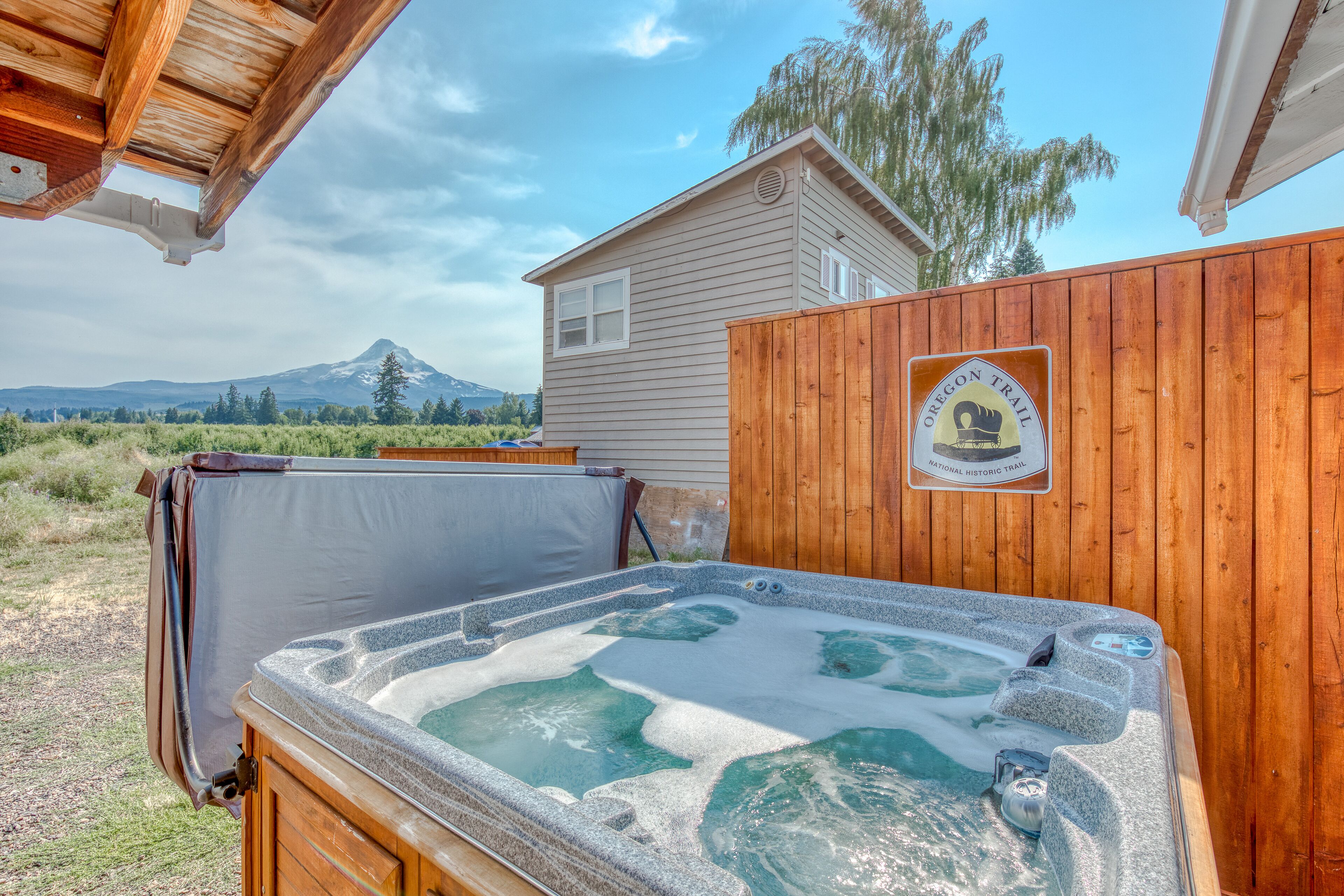 Bain à remous extérieur