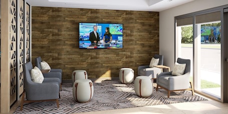 Sala de estar en el lobby