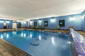 Indoor pool - Equipped Studio | Top Location, Gym Access + Pool (Amarillo)