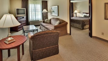 TV, DVD player, offices