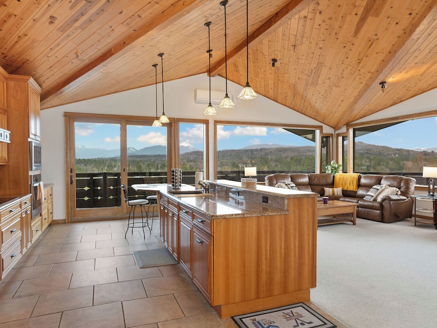 55-inch TV with cable channels