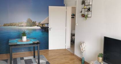 Appartement T2 au calme avec belle vue sur la vallée - La Fregate