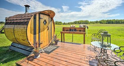 Duluth Studio w/ Sauna on Working Horse Farm!