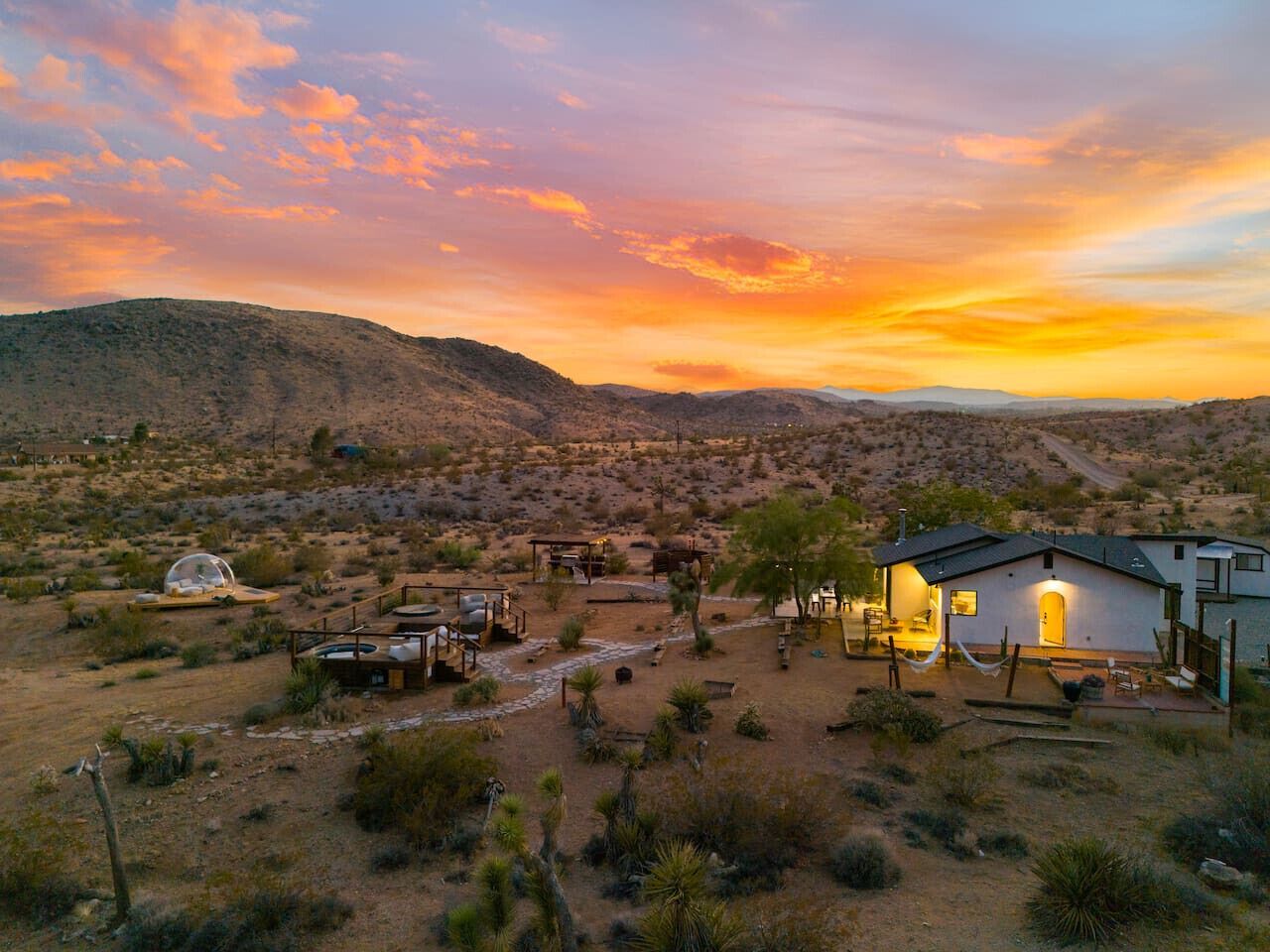 Enceinte de l’hébergement