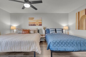 4 habitaciones, escritorio, cuna de viaje y wifi gratis