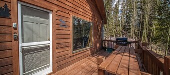 2bed 1bath Creekside Alma w/Deck & Beautiful Views