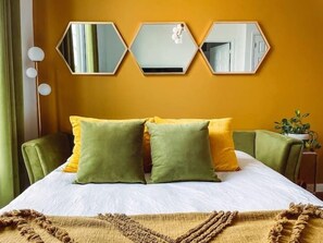 1 chambre, fer et planche à repasser, Wi-Fi, draps fournis