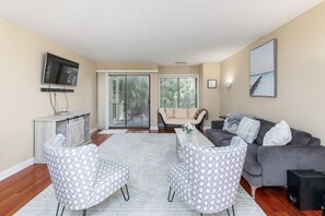 Smart TV, books, music library, video library