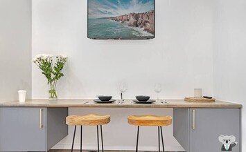 Modern, open living space