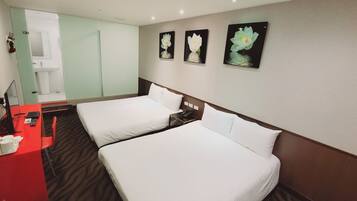 Wifi gratis y ropa de cama