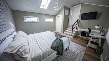 1 sovrum, skrivbord, gratis wi-fi och sängkläder