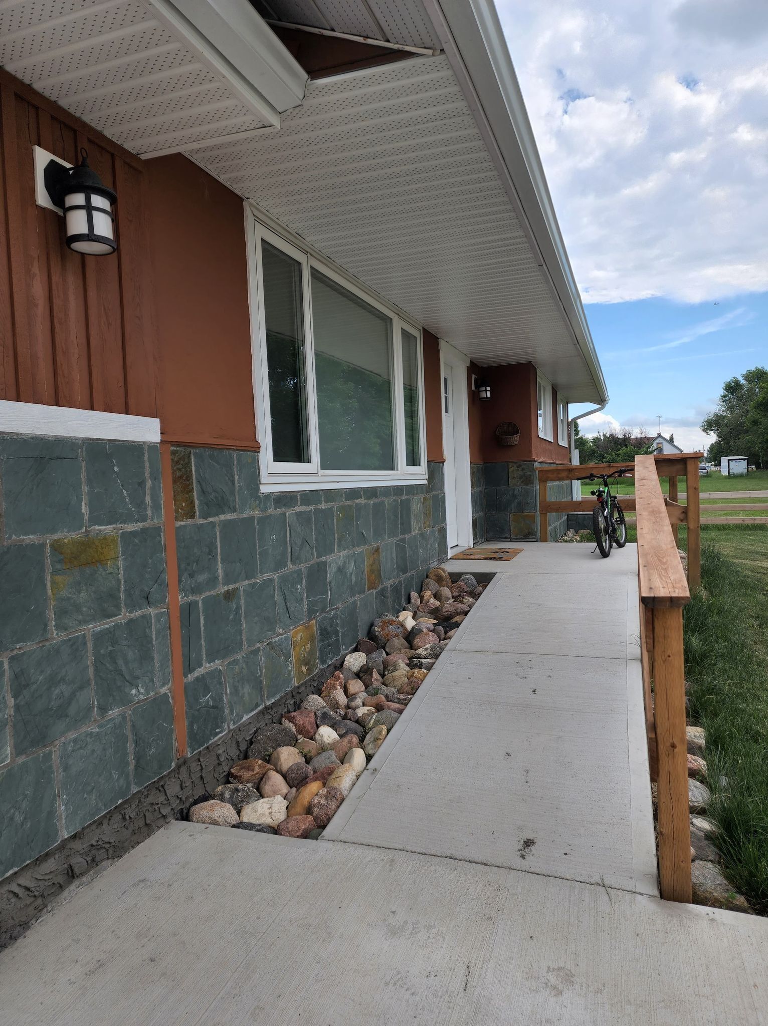 Enceinte de l’hébergement