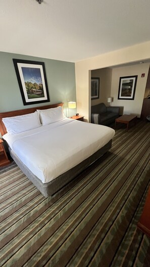 Habitación ejecutiva | Espacio para trabajar con un portátil y tabla de planchar con plancha