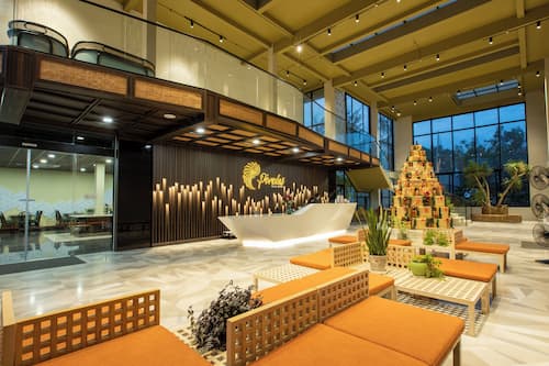 Lobby sitting area