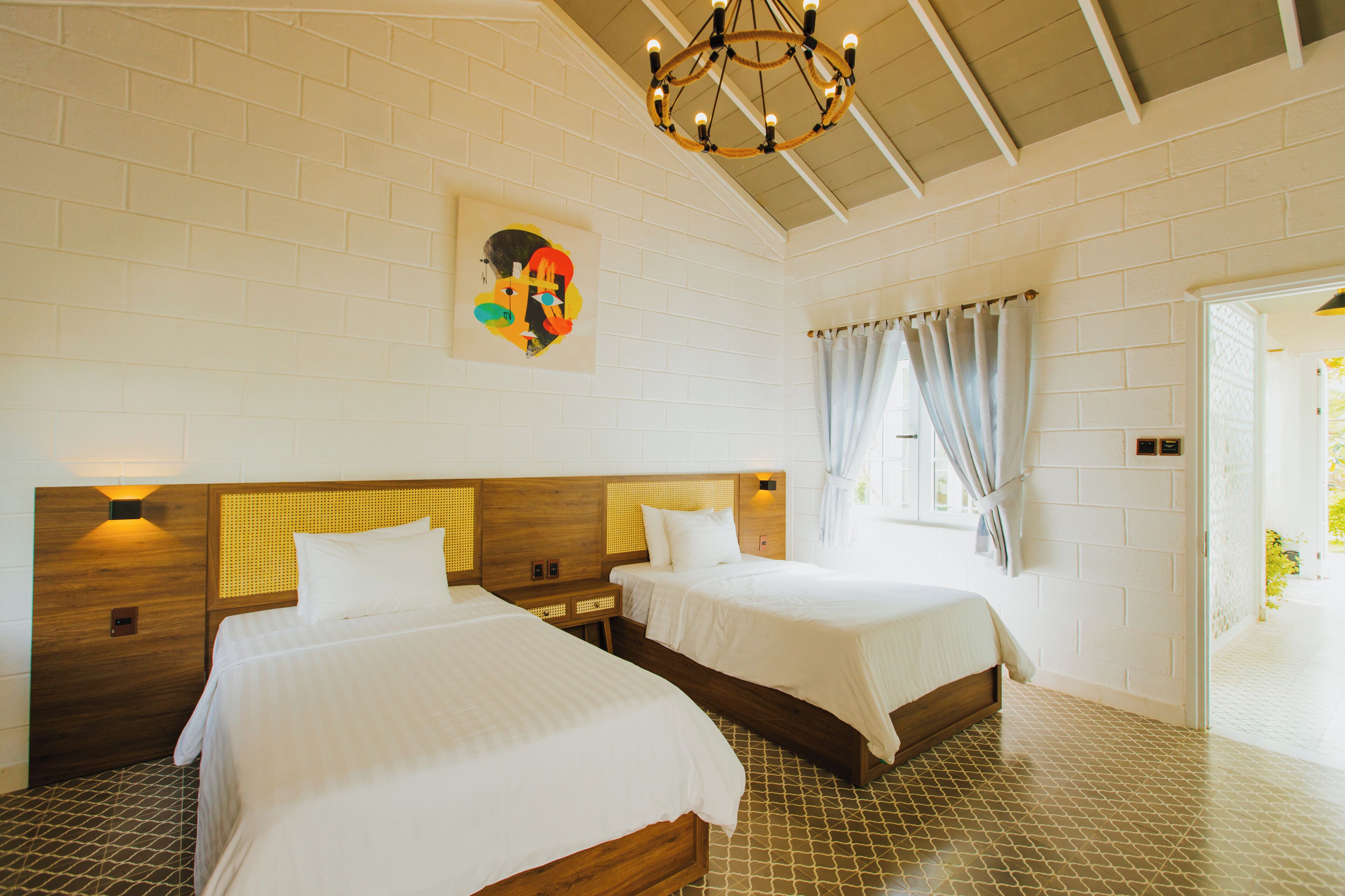 Premium bedding, memory-foam beds, minibar, in-room safe