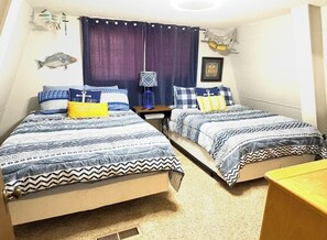 3 chambres, fer et planche à repasser, Wi-Fi gratuit, draps fournis