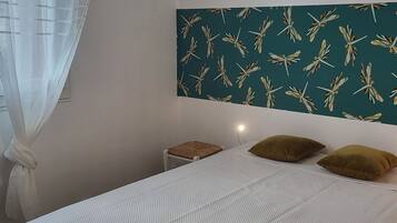 2 chambres, lit parapluie, Wi-Fi gratuit