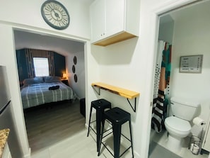 1 sovrum, strykjärn/strykbräda, gratis wi-fi och sängkläder