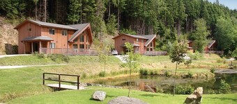 A superbly appointed impressive two storey luxury lodge.
