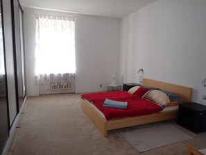 2 bedrooms, iron/ironing board, free WiFi, bed sheets - Spacious apartment near the center (Bratislavský kraj)
