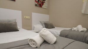 1 室のベッドルーム、WiFi、ベッドシーツ