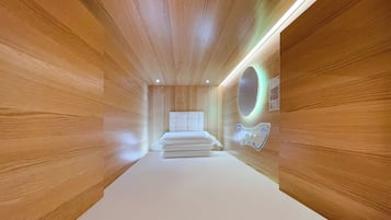 Camas con pillow-top, wifi gratis y ropa de cama