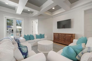 House, Multiple Beds | Living room