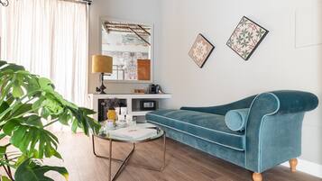 Suite Studio Luxe, 1 chambre | Coin séjour