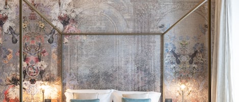Studio Suite Cao cấp, 1 phòng ngủ | Bộ đồ giường cao cấp, chăn bông, nệm có lớp đệm bông, minibar