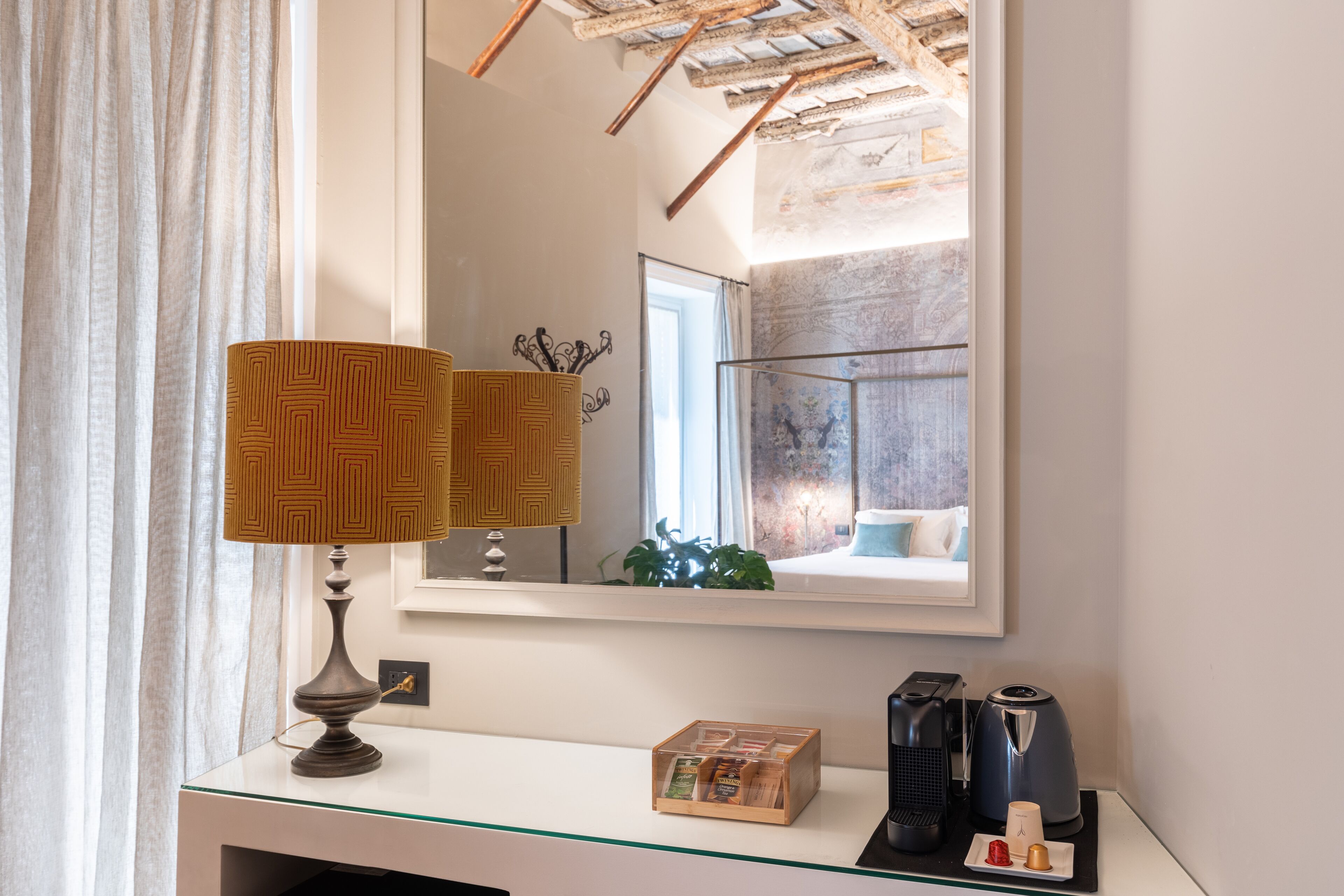 Suite monolocale Luxury, 1 camera da letto | Biancheria da letto di alta qualità, copriletto in piuma