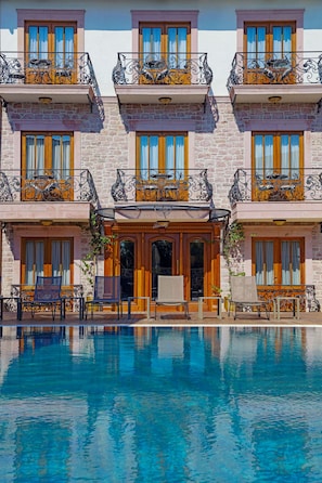 Façade de l’hébergement