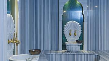 Un sauna, baño turco, baño turco/hammam, 1 sala de tratamiento, masajes