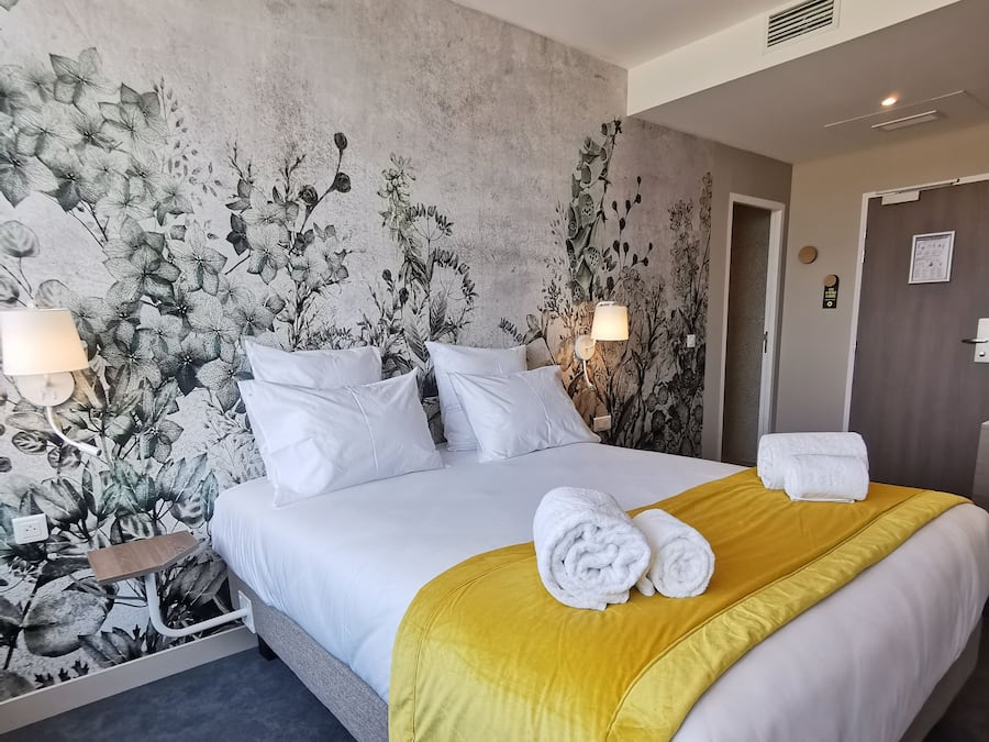 Quarto casal ou duplo luxo | Roupas de cama premium, edredons de pluma