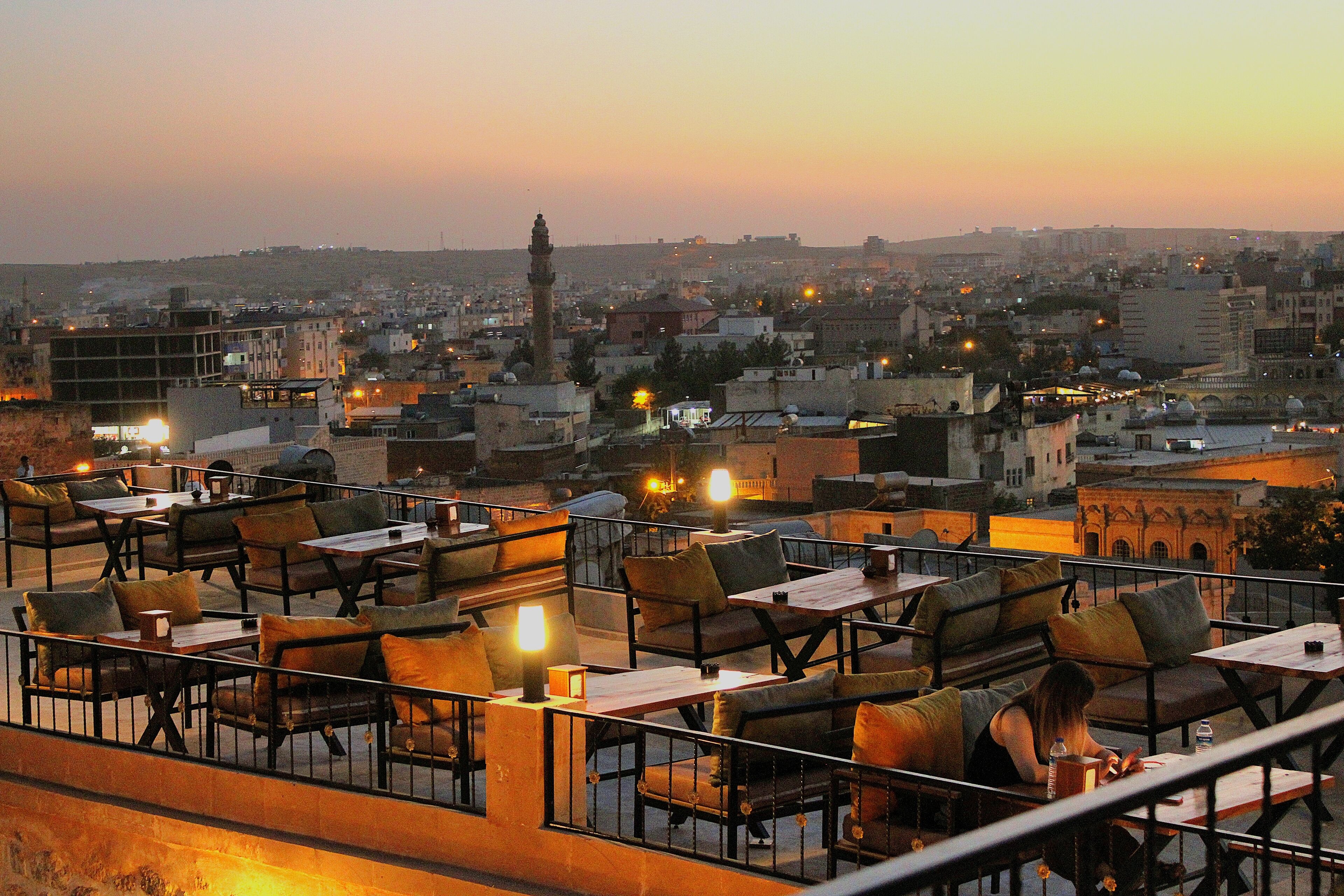 Terraza en la azotea