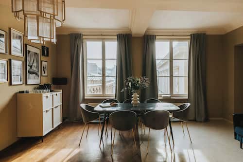 Executive Penthouse (with a view of Wawel) | Premium bedding, individually decorated, individually furnished