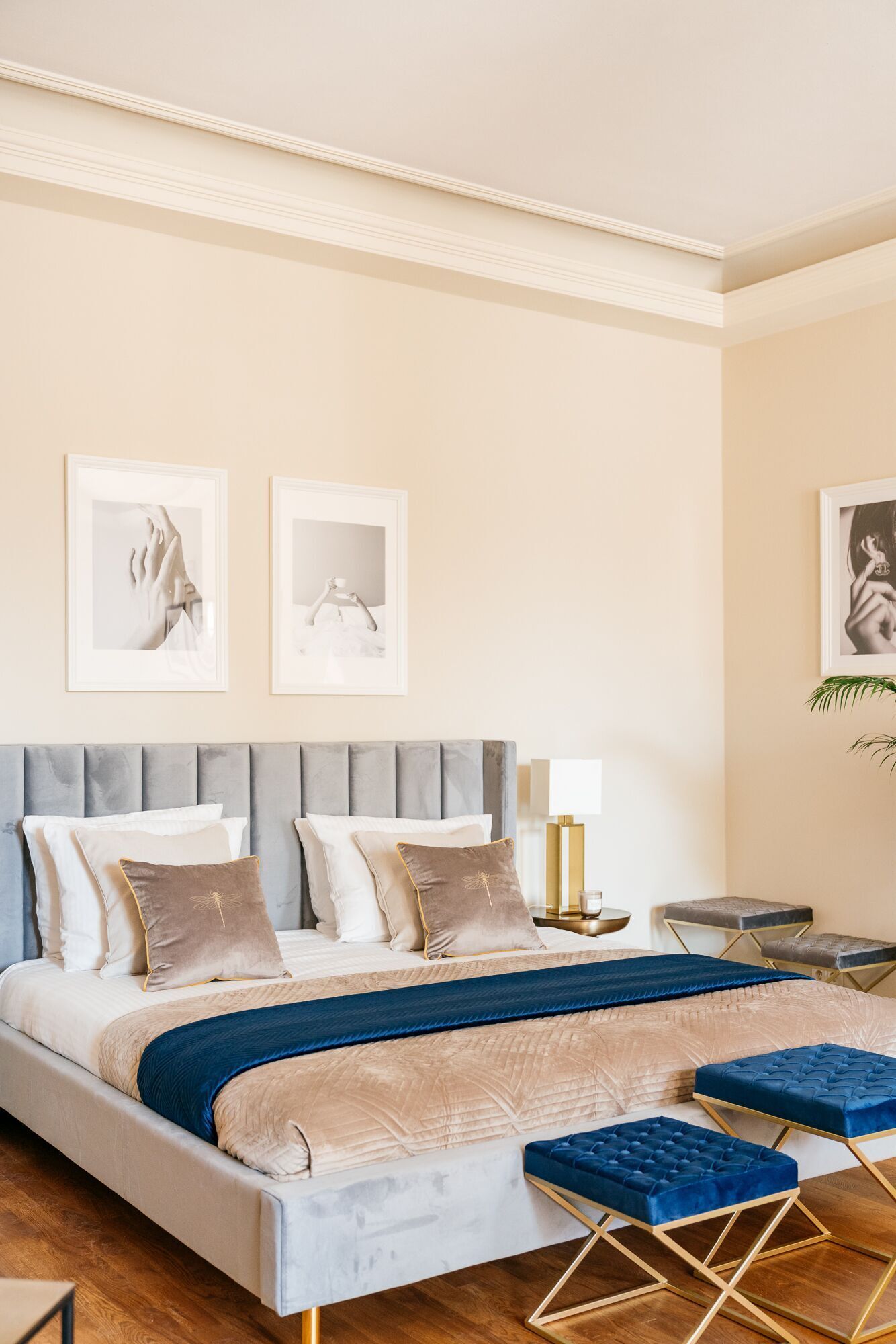 Premium bedding, individually decorated, individually furnished