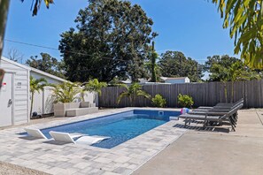 Piscine chauffée