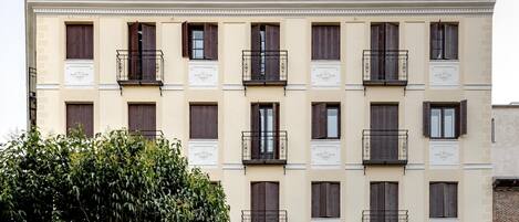 Façade de l’hébergement