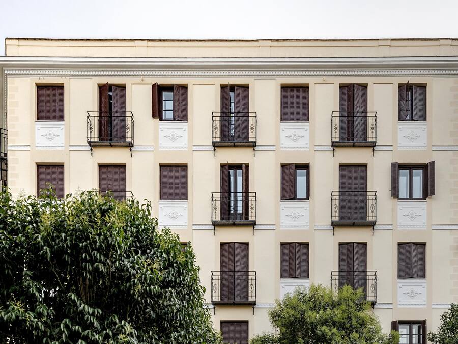 Façade de l’hébergement