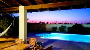 Alberca al aire libre 