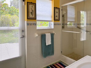 Hair dryer, towels