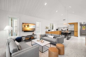 TV, stereo, offices