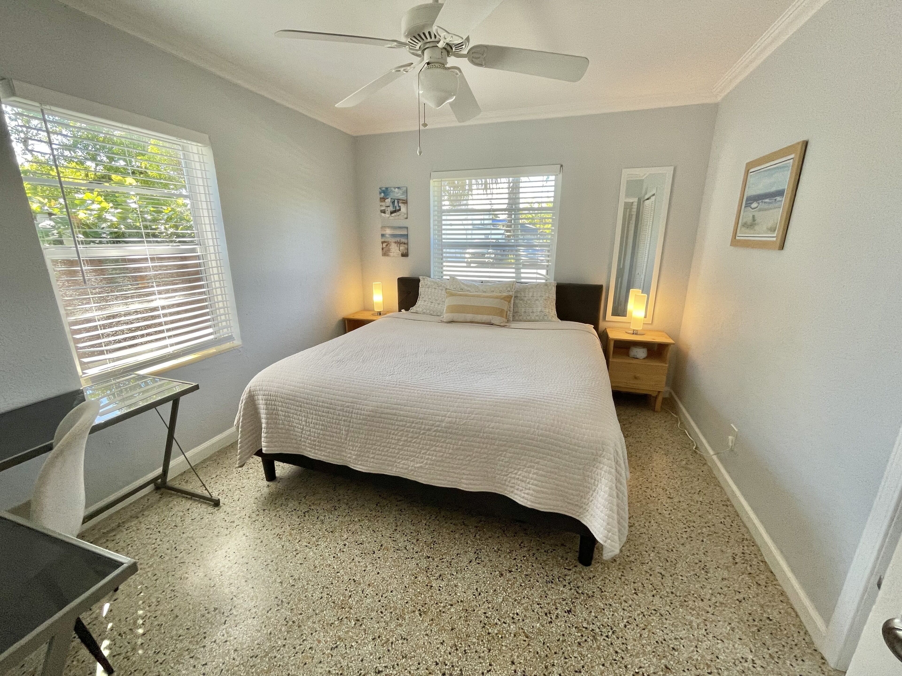 2 bedrooms, desk, iron/ironing board, free WiFi